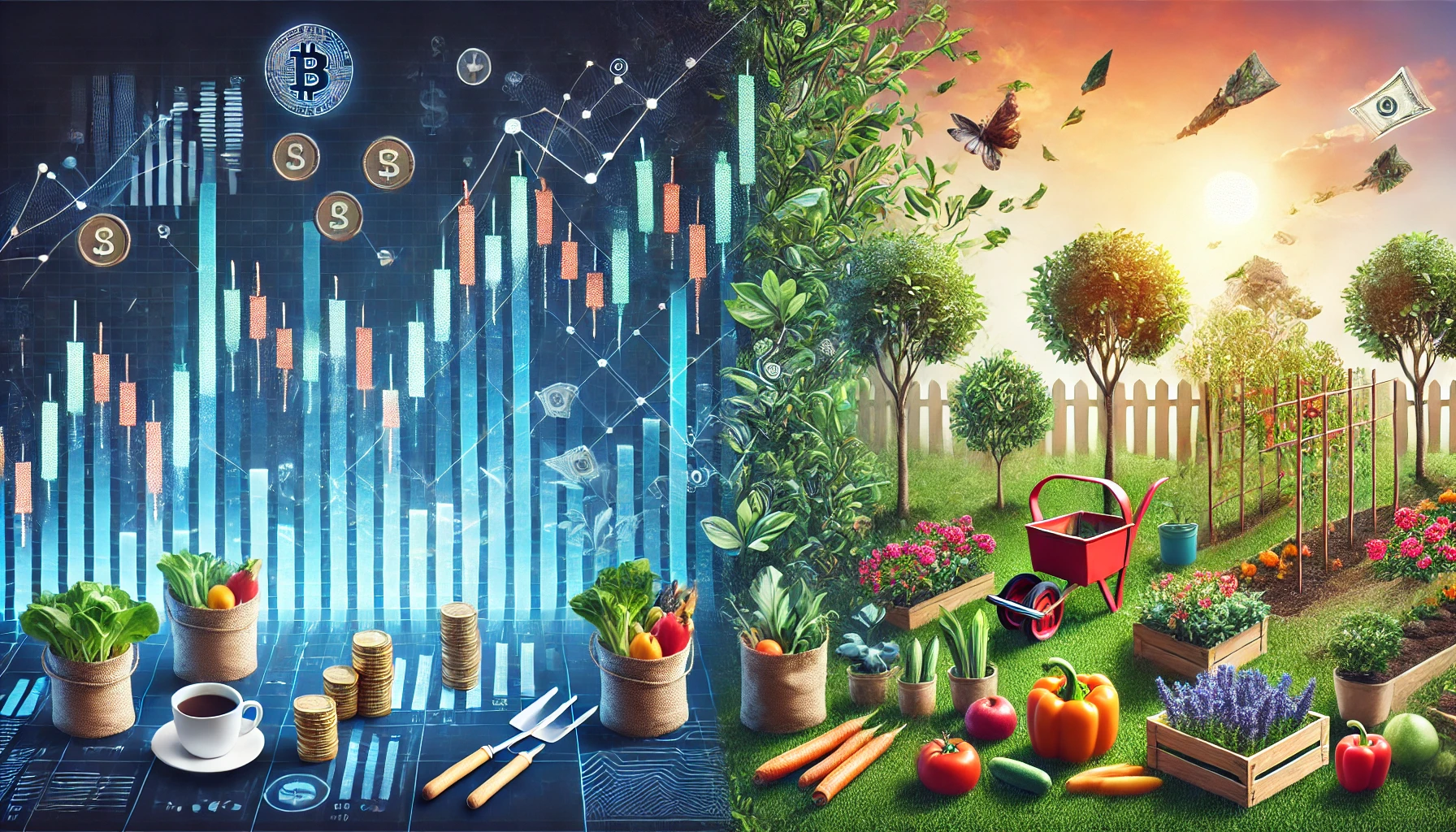 Mercati Finanziari e Orto: Un Paragone Interessante